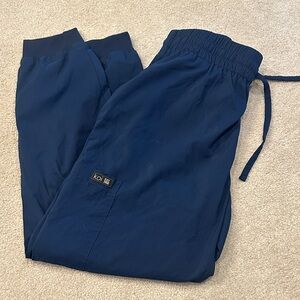 Koi Women’s  Deep Blue Scrub Joggers